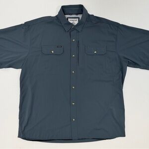 Men’s Poncho Outdoors Short Sleeve Performance Nylon Shirt